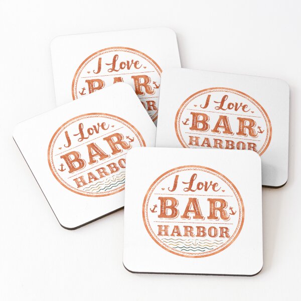 Item preview, I Love Bar Harbor Maine  designed and sold by PamLeeDesign.