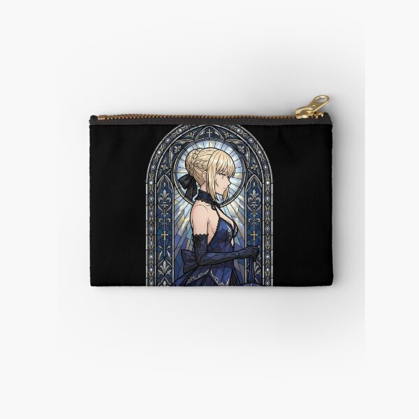 Item preview, Saber Alter Fate Stay Night Sacred Blue Stained Glass designed and sold by mildaclairmo.