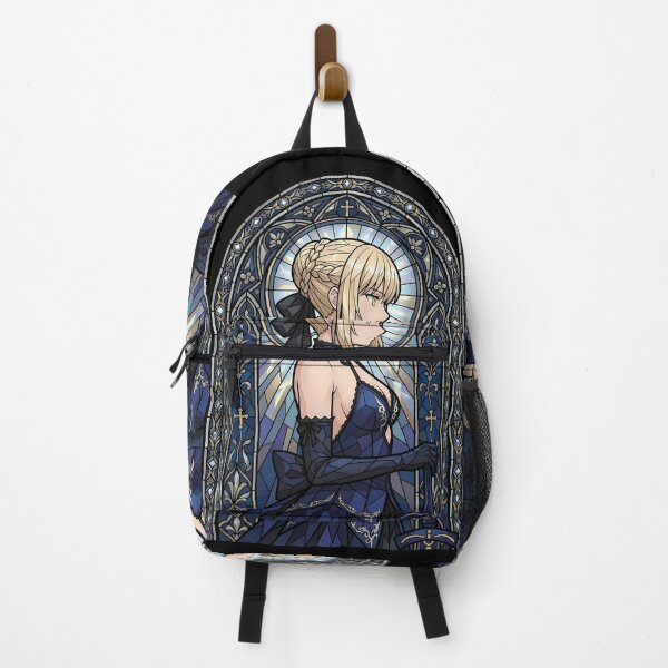 Item preview, Saber Alter Fate Stay Night Sacred Blue Stained Glass designed and sold by mildaclairmo.