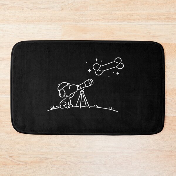 Item preview, Snoopy Stargazing at Dog Bone Constellation Night Sky designed and sold by teemix.
