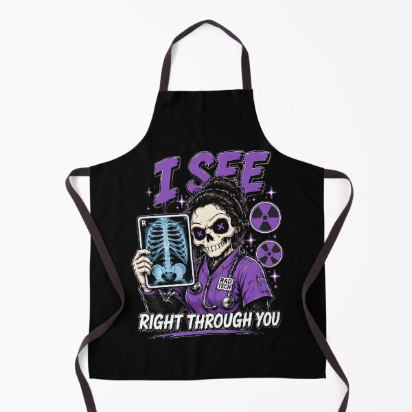Item preview, I See Right Through You Rad Tech Skeleton Imaging designed and sold by markymaarty.