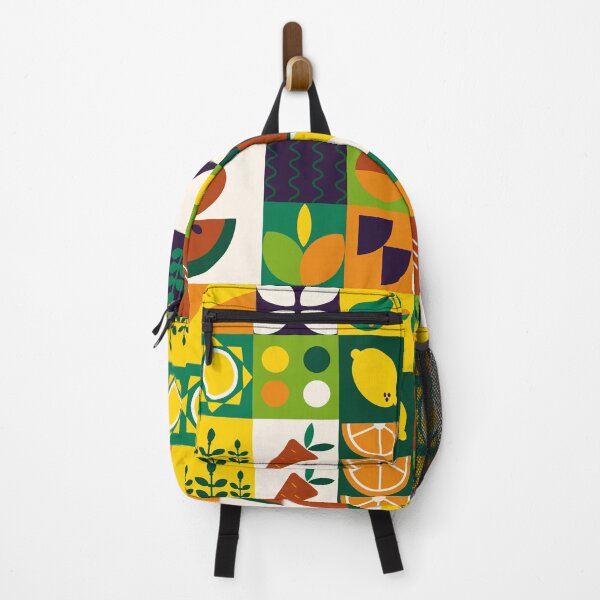 Item preview, Mid-Century Modern Bauhaus Style Geometric Fruit Pattern designed and sold by DEC02.