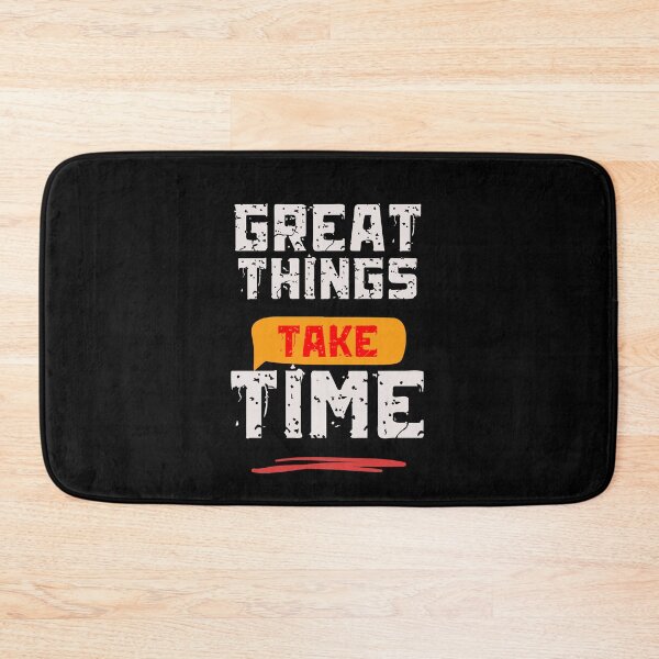 Item preview, Great Things Take Time Motivational Quote Vintage Design designed and sold by Danny-Arts1.