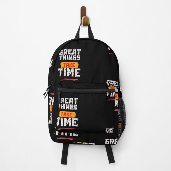 Item preview, Great Things Take Time Motivational Quote Vintage Design designed and sold by Danny-Arts1.