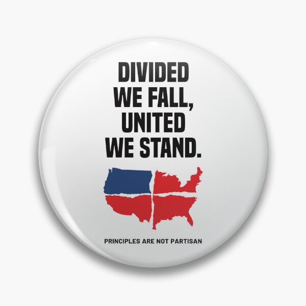 Item preview, Principles Are Not Partisan - Divided We Fall United We Stand 2.0  designed and sold by Vector-Artist.