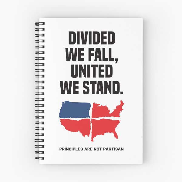 Item preview, Principles Are Not Partisan - Divided We Fall United We Stand 2.0  designed and sold by Vector-Artist.