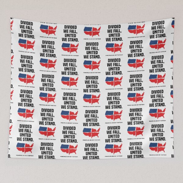 Item preview, Principles Are Not Partisan - Divided We Fall United We Stand 2.0  designed and sold by Vector-Artist.