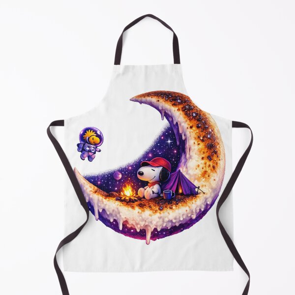 Item preview, Snoopy Marshmallow Moon Camp Night Camping designed and sold by teemix.