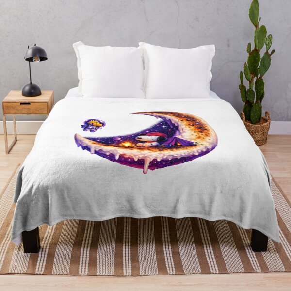 Item preview, Snoopy Marshmallow Moon Camp Night Camping designed and sold by teemix.