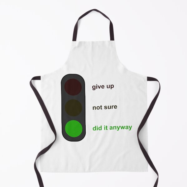 Item preview, Did It Anyway - Traffic Light Motivation Design designed and sold by decsigns.