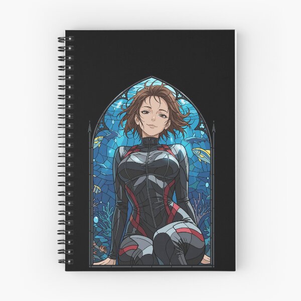 Item preview, Chisa Kotegawa Grand Blue Ocean Diving Stained Glass Scene designed and sold by mildaclairmo.