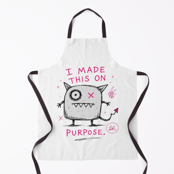 Item preview, Quirky Doodle Monster I Made This On Purpose designed and sold by markymaarty.