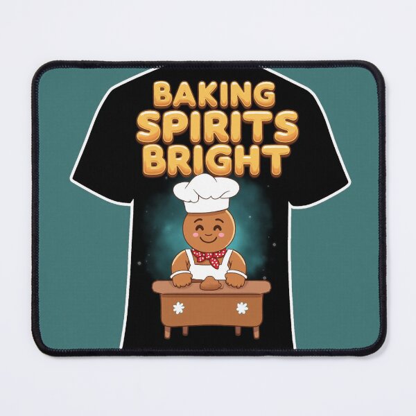 Item preview, Baking Spirits Bright Gingerbread Chef designed and sold by lht6474.