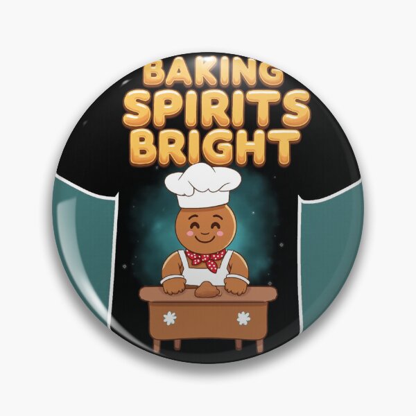 Item preview, Baking Spirits Bright Gingerbread Chef designed and sold by lht6474.