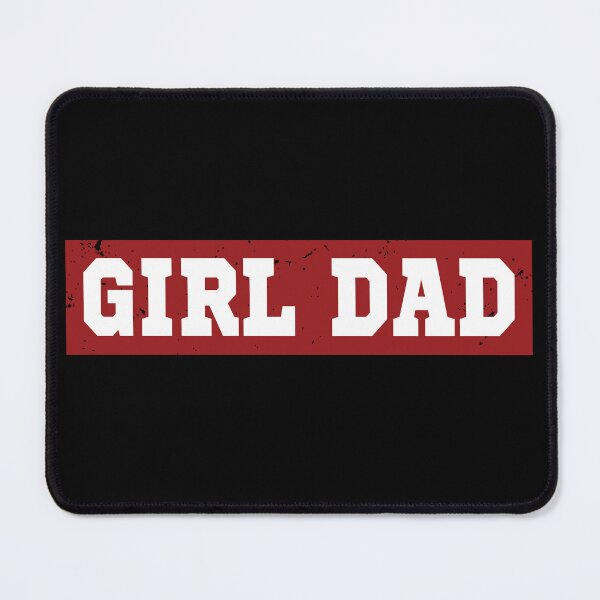 Item preview, Girl Dad Vintage Athletic Distressed Varsity Font designed and sold by ShirtRemarks.