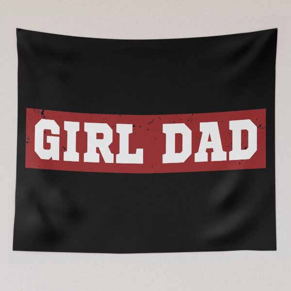 Item preview, Girl Dad Vintage Athletic Distressed Varsity Font designed and sold by ShirtRemarks.