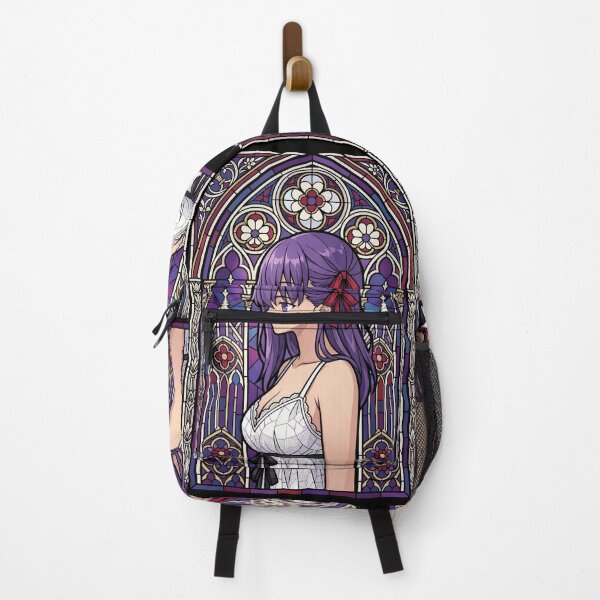 Item preview, Sakura Matou Fate Stay Night Violet Chapel Stained Glass designed and sold by mildaclairmo.