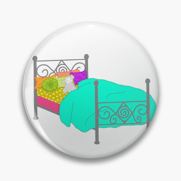 Item preview, Whimsical Cozy Bed - Homebody Sticker designed and sold by Sissy’s shop.
