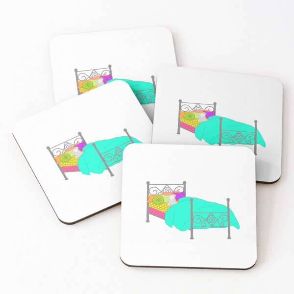 Item preview, Whimsical Cozy Bed - Homebody Sticker designed and sold by Sissy’s shop.