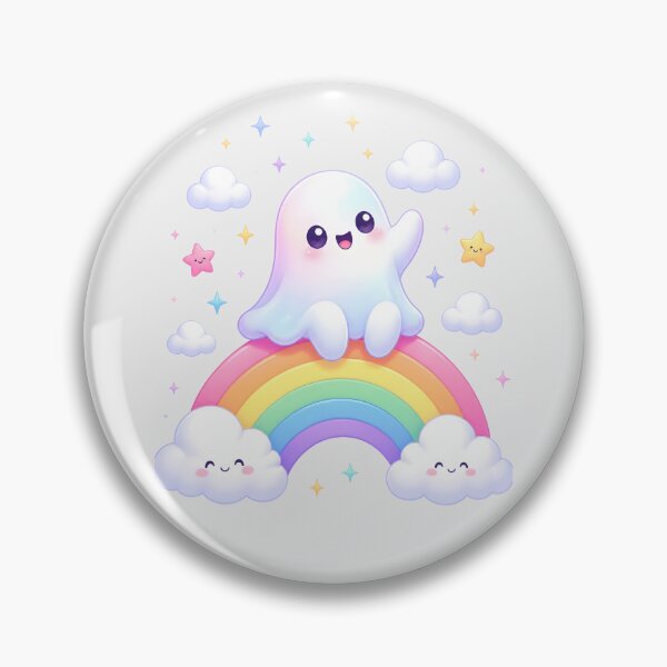 Item preview, Pastel Rainbow Ghost designed and sold by naragon4289.