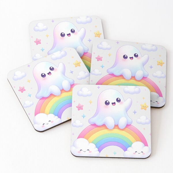 Item preview, Pastel Rainbow Ghost designed and sold by naragon4289.