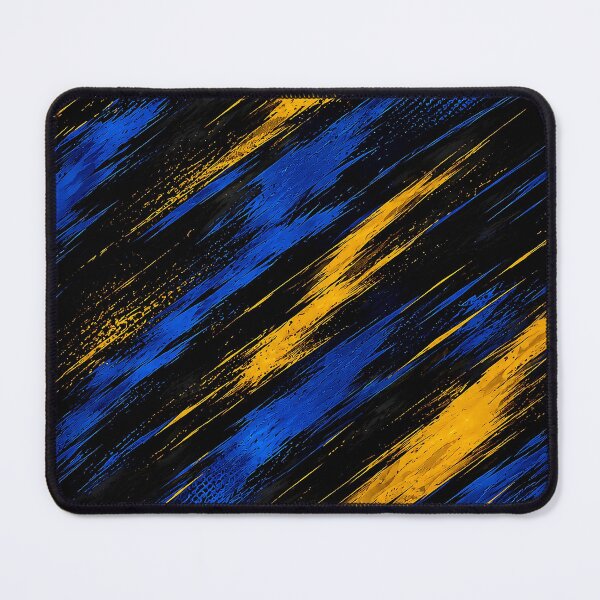Item preview, Electric Blue & Gold Grunge Sports Texture | Abstract Dynamic POD Design | Esports Jersey Pattern | Modern Athletic Background designed and sold by TheAllInStore.