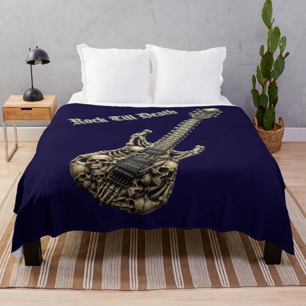 Item preview, Gothic Bone Guitar Rock Till Death Metal Music Art designed and sold by Evelashop.