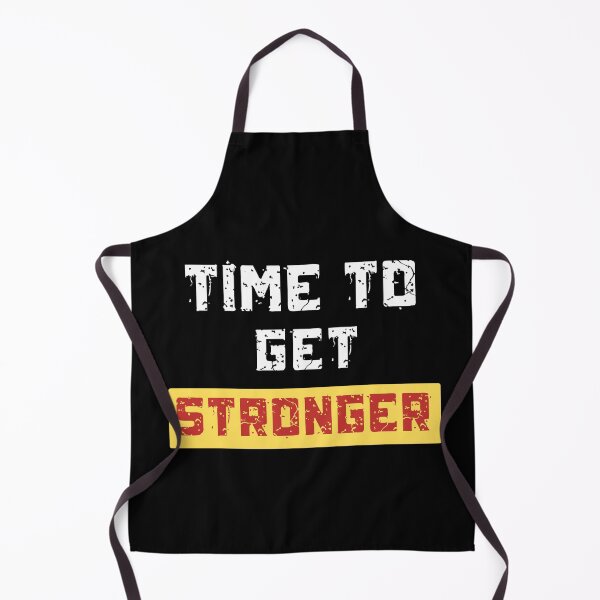 Item preview, Time To Get Stronger Fitness Gym Motivation Quote designed and sold by Danny-Arts1.