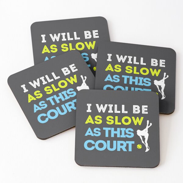 Item preview, Daniil Medvedev Slow Court Tennis Player Quote designed and sold by WUNMANAMI.
