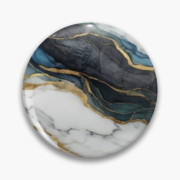 Item preview, Aurora Marble Flow | Luxury Emerald & Gold Seamless Marble Pattern | Modern Abstract Decor designed and sold by AP Digi Store.