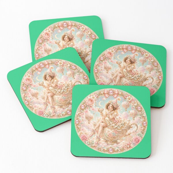 Item preview, Tea Party in the Clouds – Jeweled Teacup Circus Clown designed and sold by sunbowjp stadio.