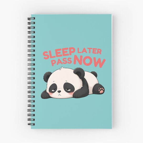 Item preview, Sleep Later Pass Now – Relatable Study Quote for Students designed and sold by WallMuseStudio .