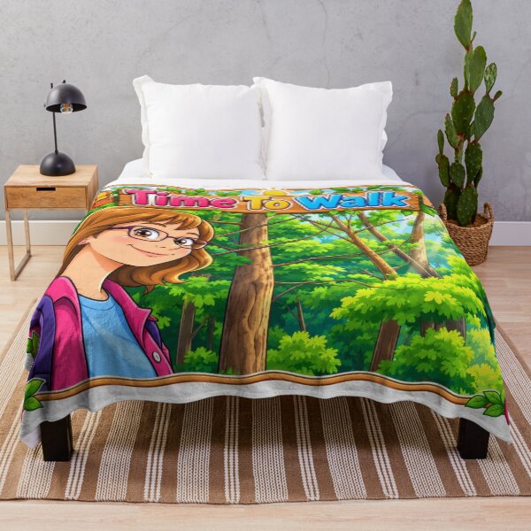 Item preview, Time To Walk – Forest Hiker Adventure designed and sold by kdhill.