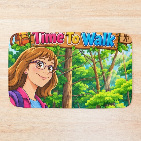 Item preview, Time To Walk – Forest Hiker Adventure designed and sold by kdhill.