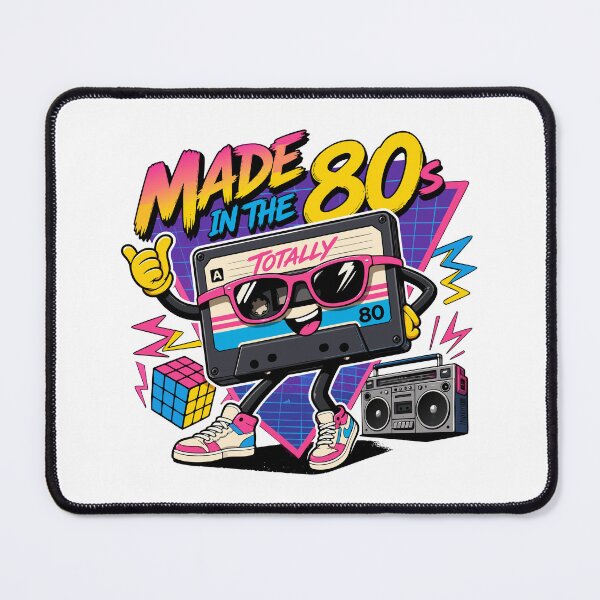 Item preview, Made in the 80s Retro Cassette designed and sold by RosieKingArt.