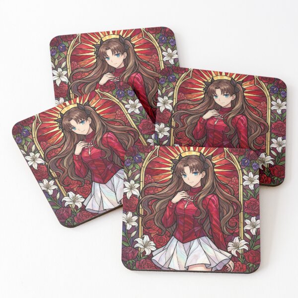 Item preview, Stained Glass Rin Tohsaka designed and sold by Thunderbelts.