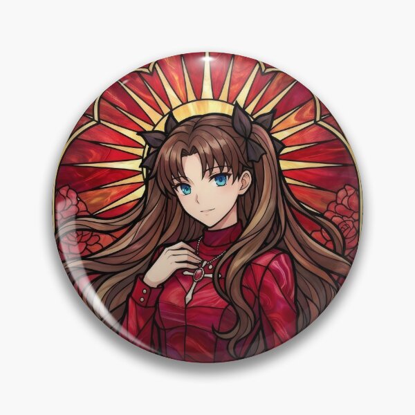 Item preview, Stained Glass Rin Tohsaka designed and sold by Thunderbelts.