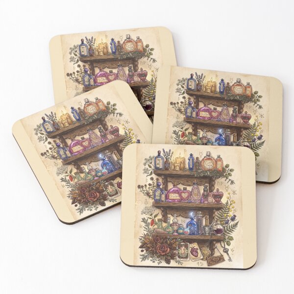 Item preview, Shelves of Love Potions - full scene designed and sold by LottiesLuck.