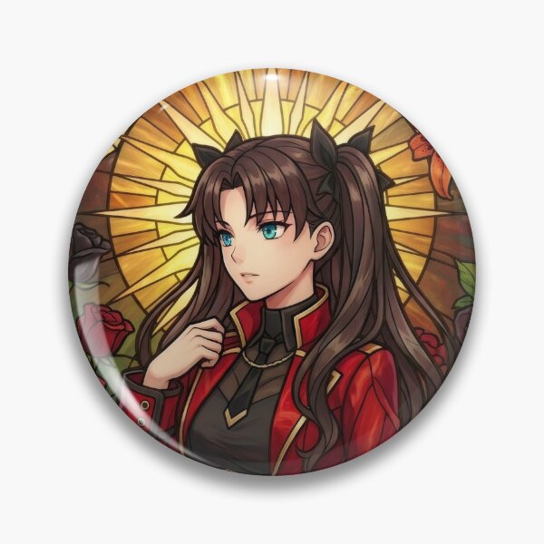 Item preview, Stained Glass Rin Tohsaka designed and sold by Thunderbelts.