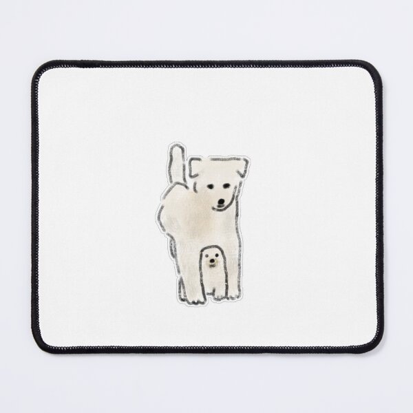 Item preview, Cute Big Dog and Tiny Puppy Hand Drawn Illustration designed and sold by raun.draw.