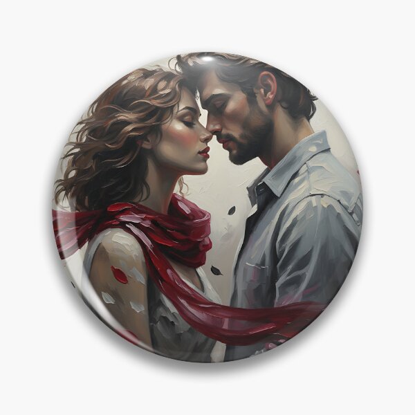 Item preview, Bound by Love – Romantic Couple Painting | Timeless Fine Art designed and sold by Atelier Nova.