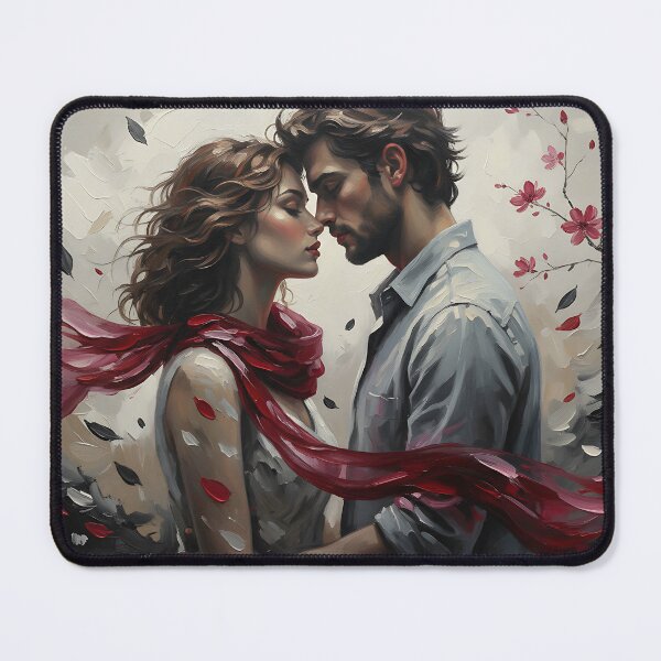 Item preview, Bound by Love – Romantic Couple Painting | Timeless Fine Art designed and sold by Atelier Nova.