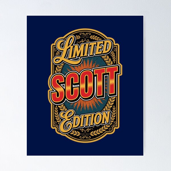 Item preview, Limited Scott Edition Badge  designed and sold by tyrahicks278.
