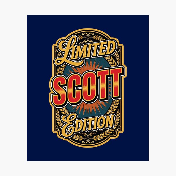 Item preview, Limited Scott Edition Badge  designed and sold by tyrahicks278.