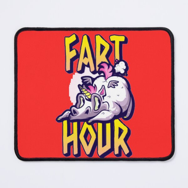 Item preview, Fart Hour Funny Farting Unicorn - Silly Cartoon Animal Humor designed and sold by GenZFashion000.