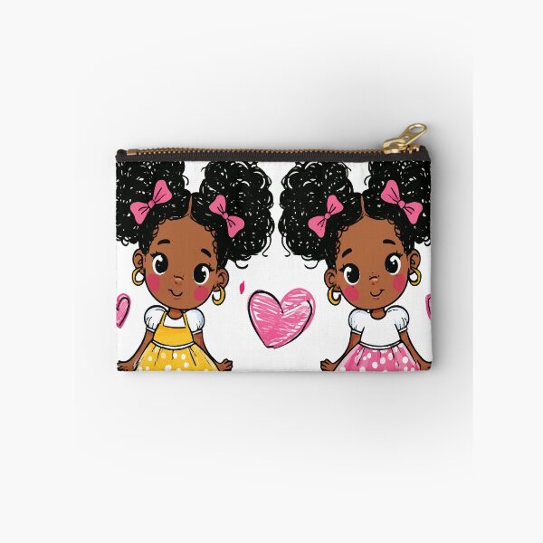 Item preview, Cute Twin Girls Love Hearts Print Pattern designed and sold by RichardRags.