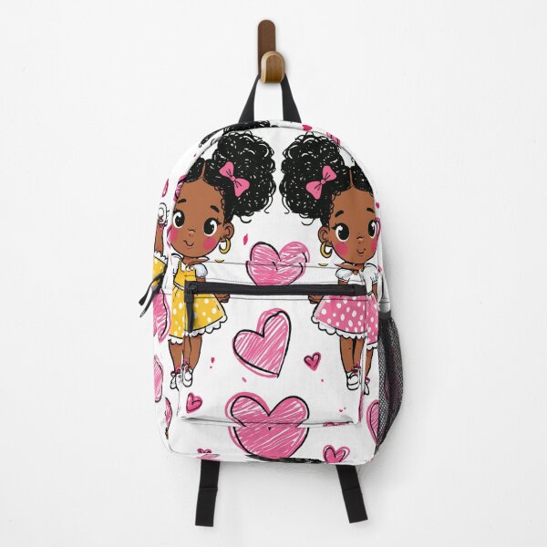 Item preview, Cute Twin Girls Love Hearts Print Pattern designed and sold by RichardRags.