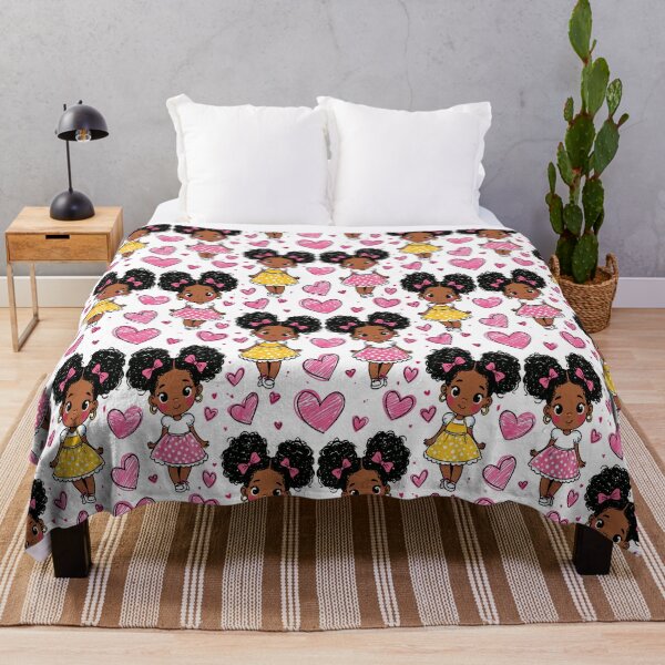 Item preview, Cute Twin Girls Love Hearts Print Pattern designed and sold by RichardRags.