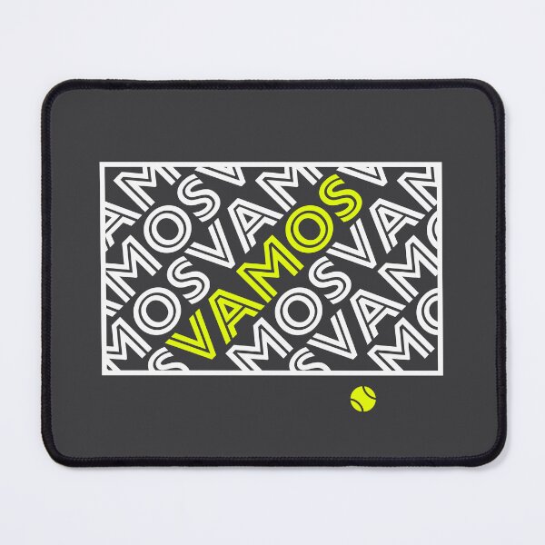 Item preview, Vamos Tennis Quote designed and sold by WUNMANAMI.