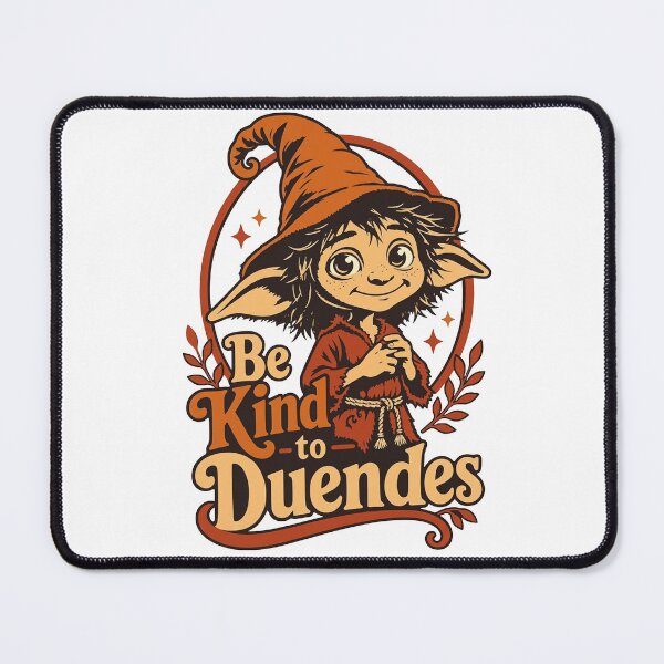 Item preview, Be Kind to Duendes T-shirt, Duende Elf Graphic Tee, Mexican Halloween T-shirt, Folklore Hispanic Heritage designed and sold by To101ARt.
